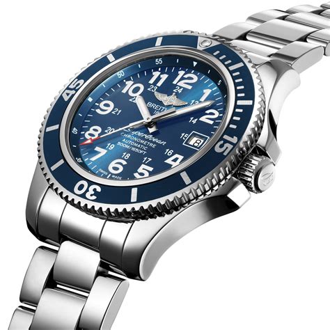 breitling superocean chronometer black|Breitling Superocean bezel.